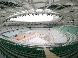 Yeni stadın çimi Hollanda’dan ÖZEL