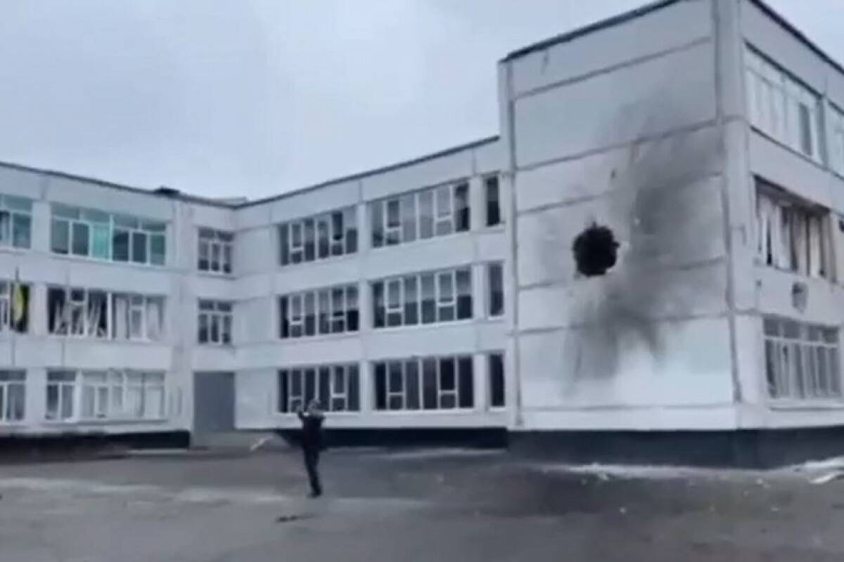 Rus Ordusu Ukrayna'da okulu vurdu!