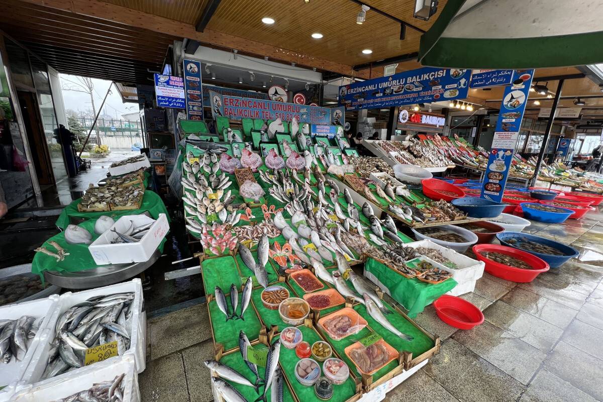 Fırtına balık fiyatlarını yükseltti