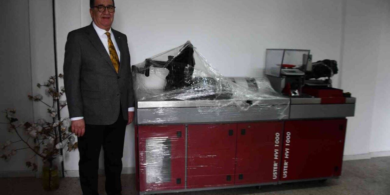 Söke Ticaret Borsası’nın Pamuk Analiz Cihazı Söke’ye geldi