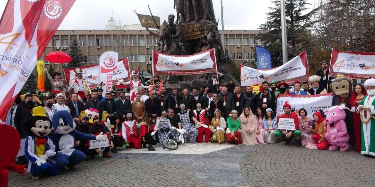 Uşak’ta 4. Ulusal Tiyatro Festivali başladı