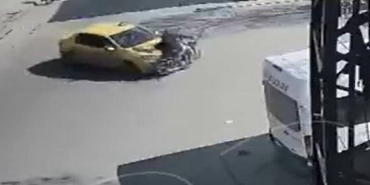 Gaziantep’te 12 trafik kazası kameralara yansıdı