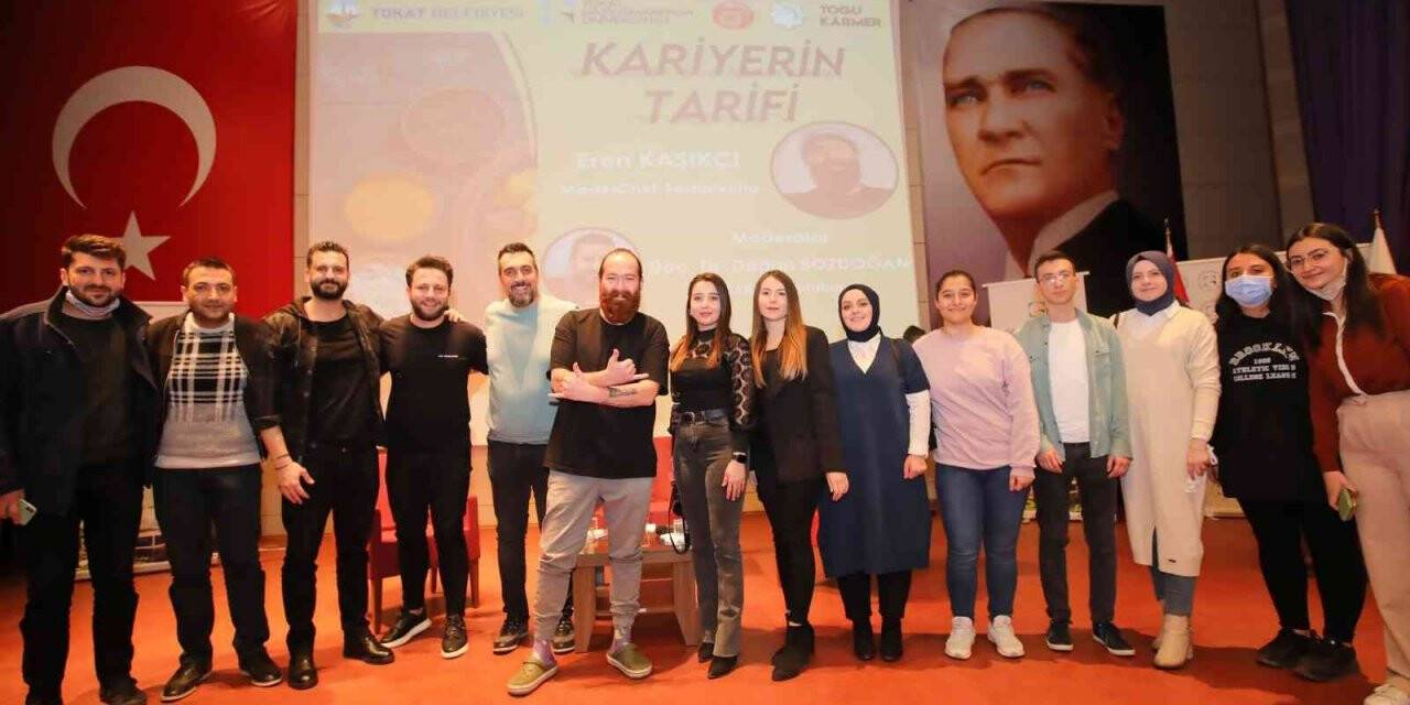 Tokat’ta kariyer gününe şampiyon şef konuk oldu