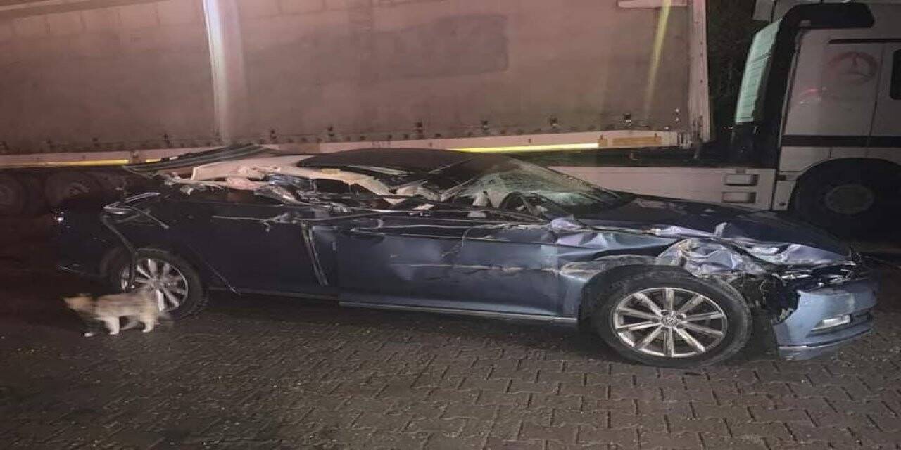 AK Parti Balıkesir milletvekili Canbey kaza geçirdi