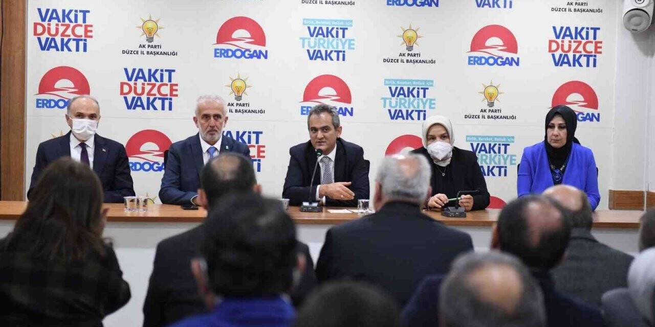 Bakan Özer’den AK Parti ve MHP’ye ziyaret