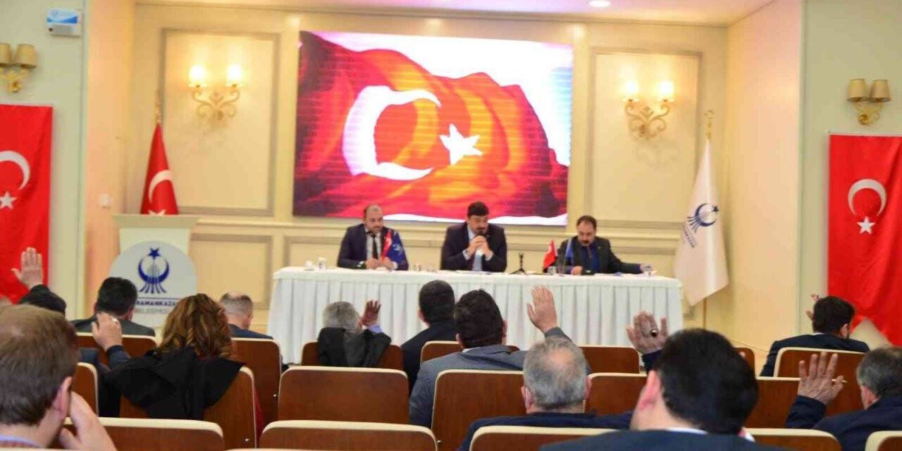 Minik Beren meclis üyelerince ayakta alkışlandı