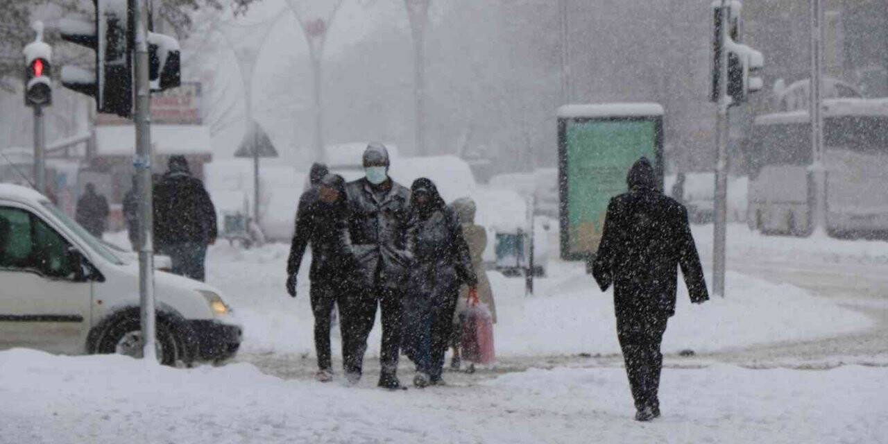 Erzincan’da yoğun kar yağış bekleniyor!