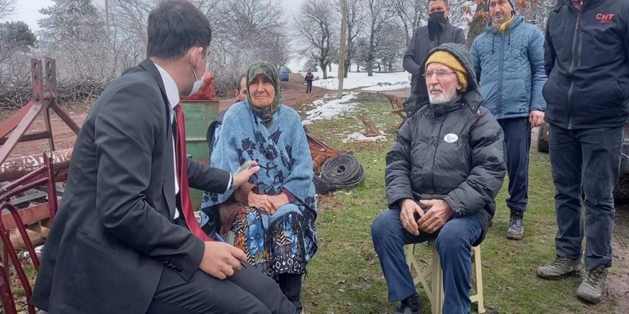 Yangında evsiz kalan şehit ailesine devlet sahip çıktı