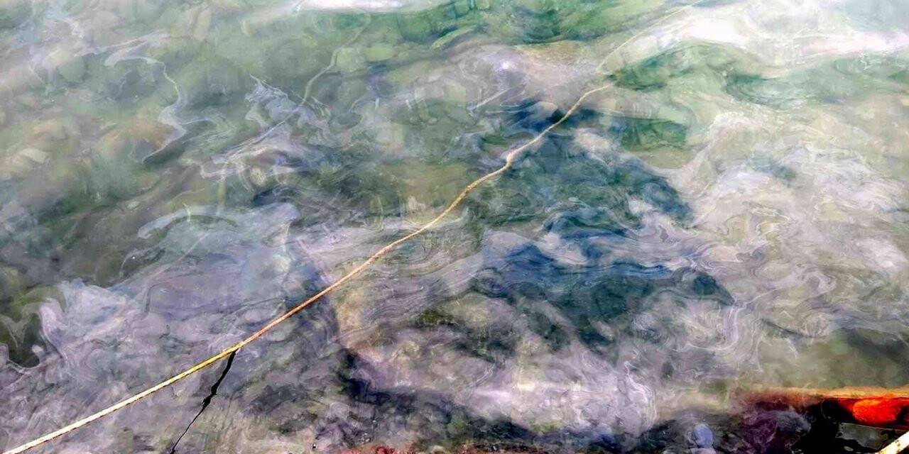 Denize sintine atığı boşaltan tekne sahibine yasal işlem uygulandı