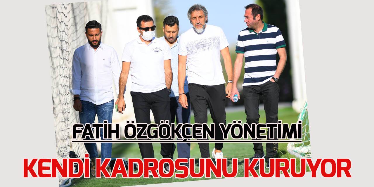 Yönetim kendi kadrosunu kuruyor