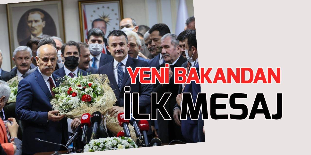 Vahit Kirişci, görevi Pakdemirli'den devraldı