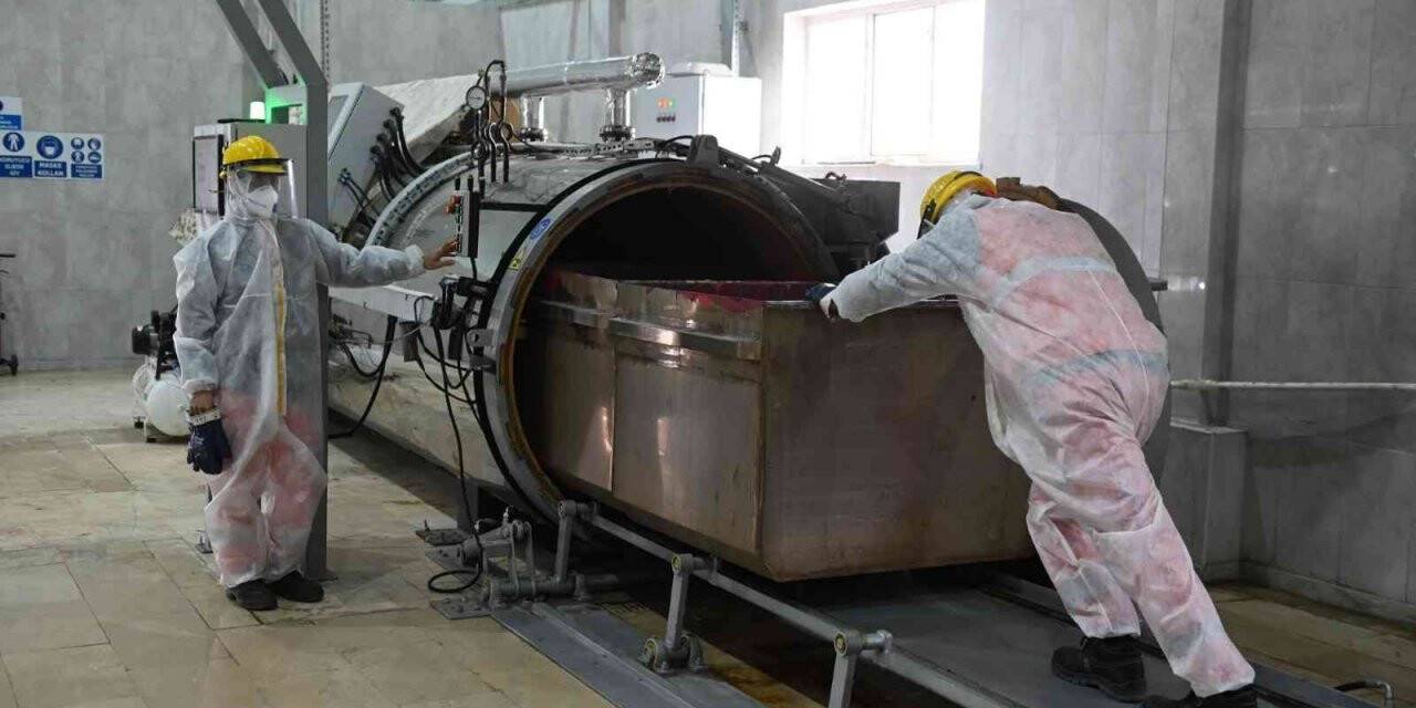 Çorum Belediyesi, 727 ton tıbbi atık bertaraf etti