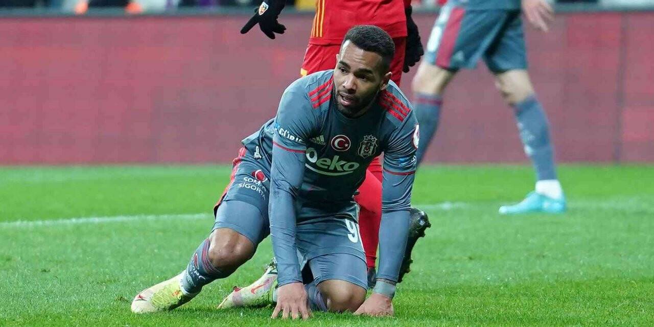 Ziraat Türkiye Kupası: Beşiktaş: 1 - Kayserispor: 1 (İlk yarı)