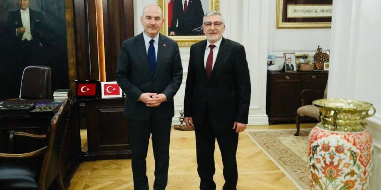 Başkan Bozkurt’tan Bakan Soylu’ya ziyaret