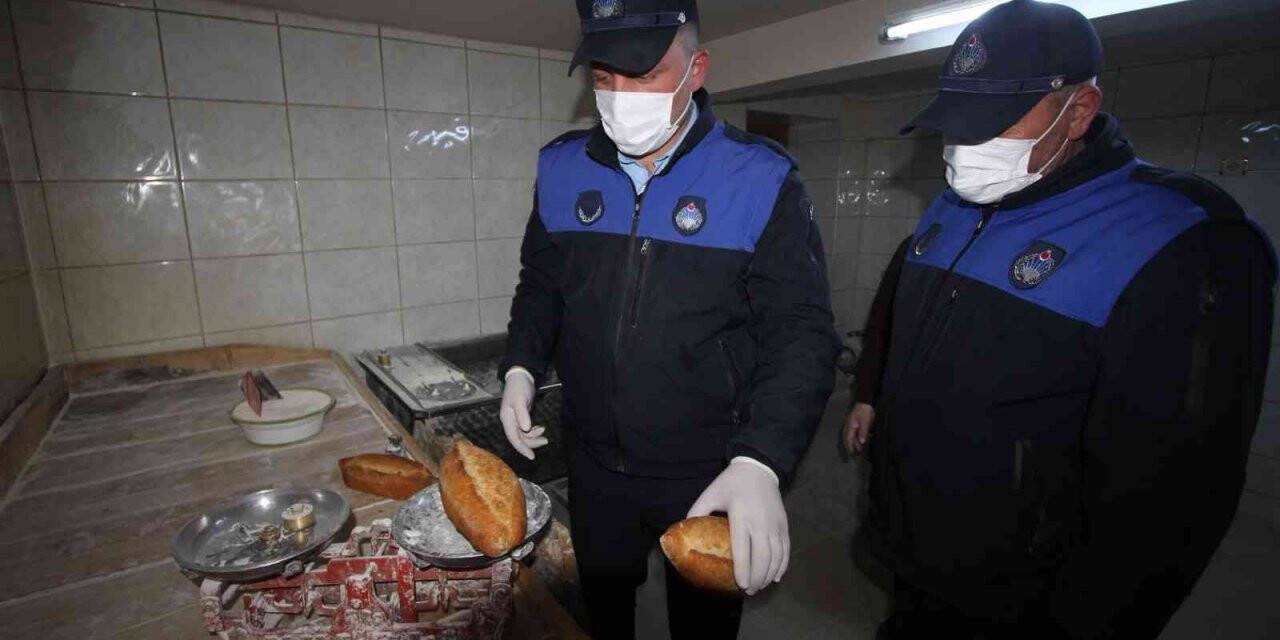 Bayburt’ta zabıtadan fırın denetimi