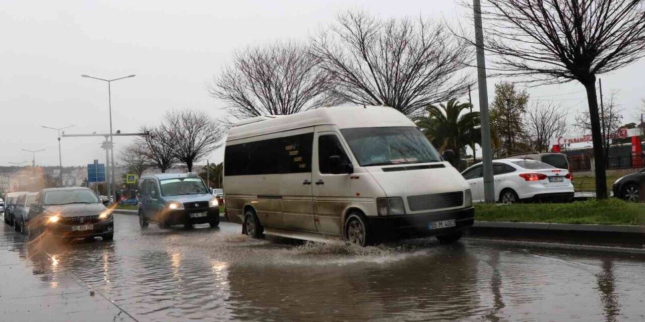 Samsun’da sağanak