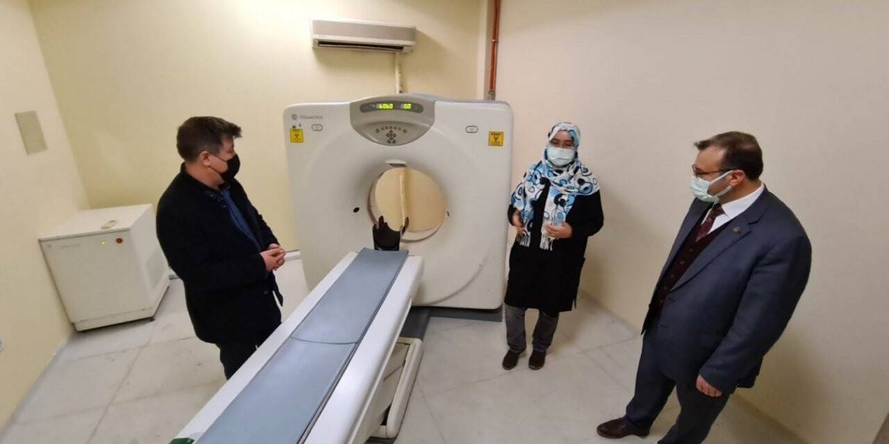 Emet Dr. Fazıl Doğan Devlet Hastanesi’ne yeni bilgisayarlı tomografi cihazı