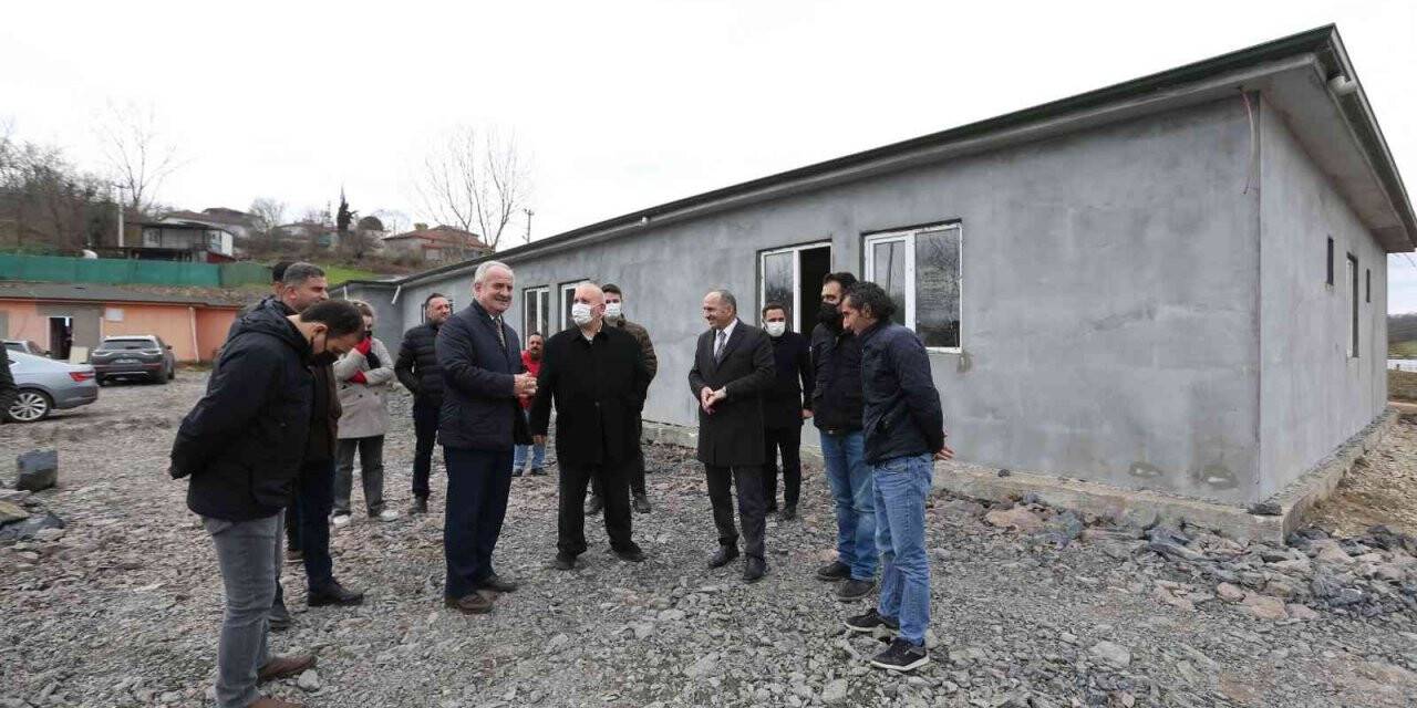 Başkan Aygün, İshakçılar’daki projeleri inceledi