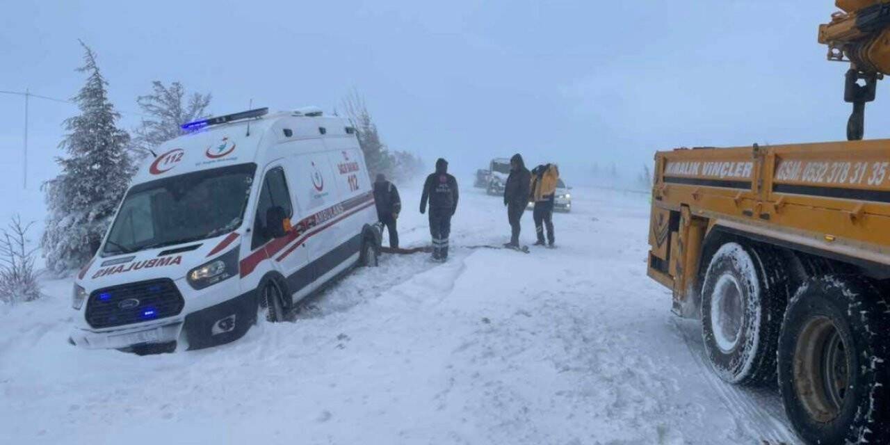 Kara yolu değil adeta ’Kaza yolu’