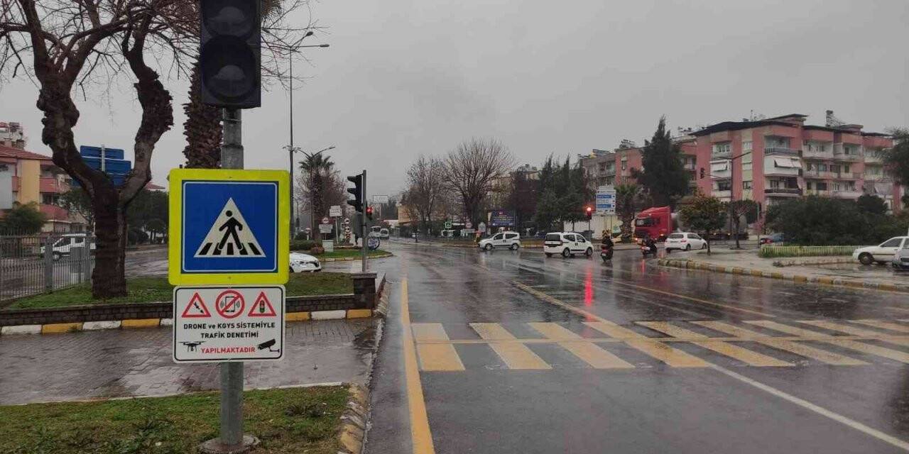 Aydın’da hava destekli trafik denetimleri devam ediyor