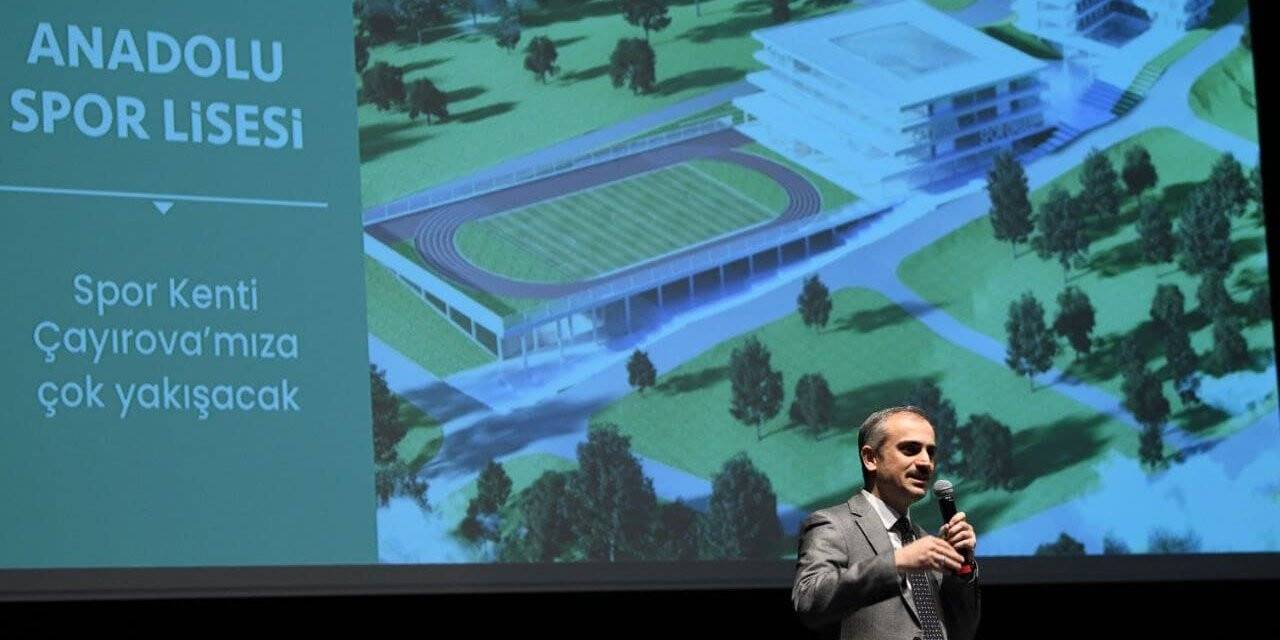 Çayırova’ya spor lisesi kazandırılacak