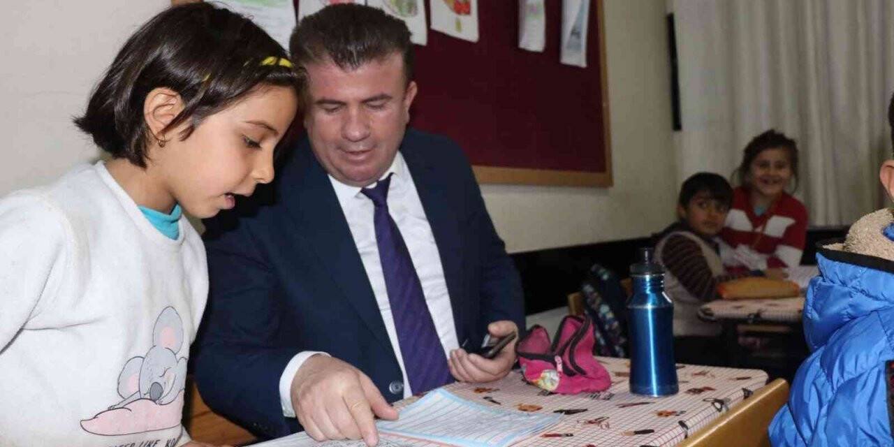 Milli Eğitim Müdürü Aşçı Kahta’da incelemelerde bulundu