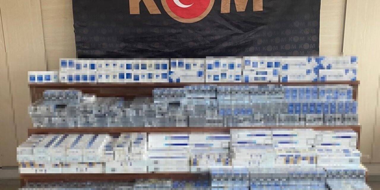 Gaziantep’te 3 bin 890 paket kaçak sigara ele geçirildi