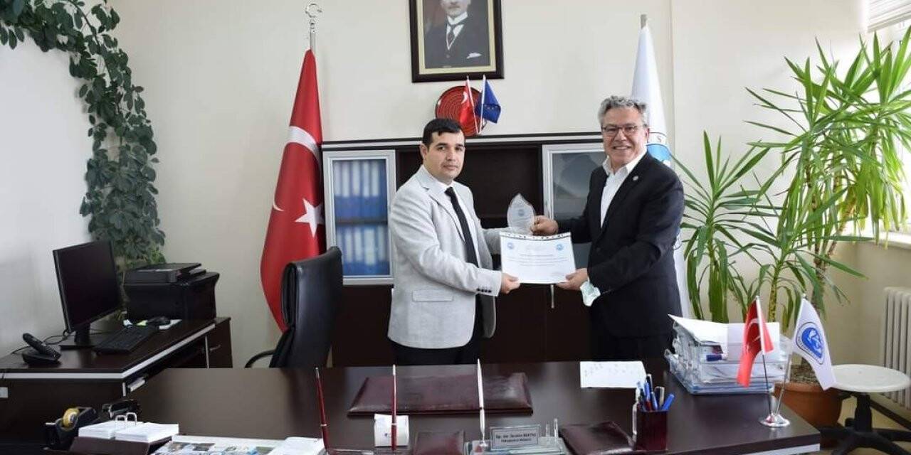 Tomarza Meslek Yüksekokulu’nda devir teslim töreni yapıldı