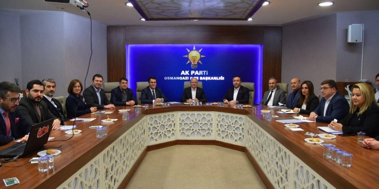 Osmangazi için çalışmalar masaya yatırıldı