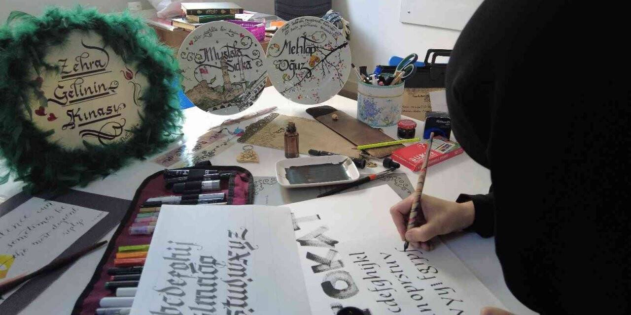 Tokat’ta kaligrafi güzel yazı sanatı kursu