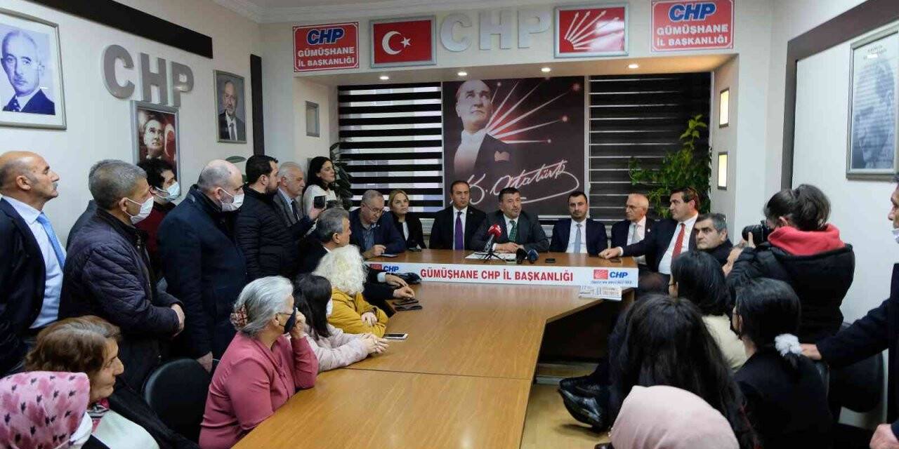 CHP Esnaf Masası 12 vekille Gümüşhane’de