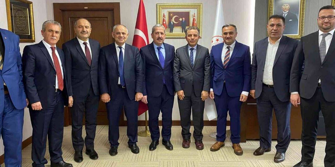 Belediye Başkanlarından Bakan Yardımcısı Gürcan’a ziyaret