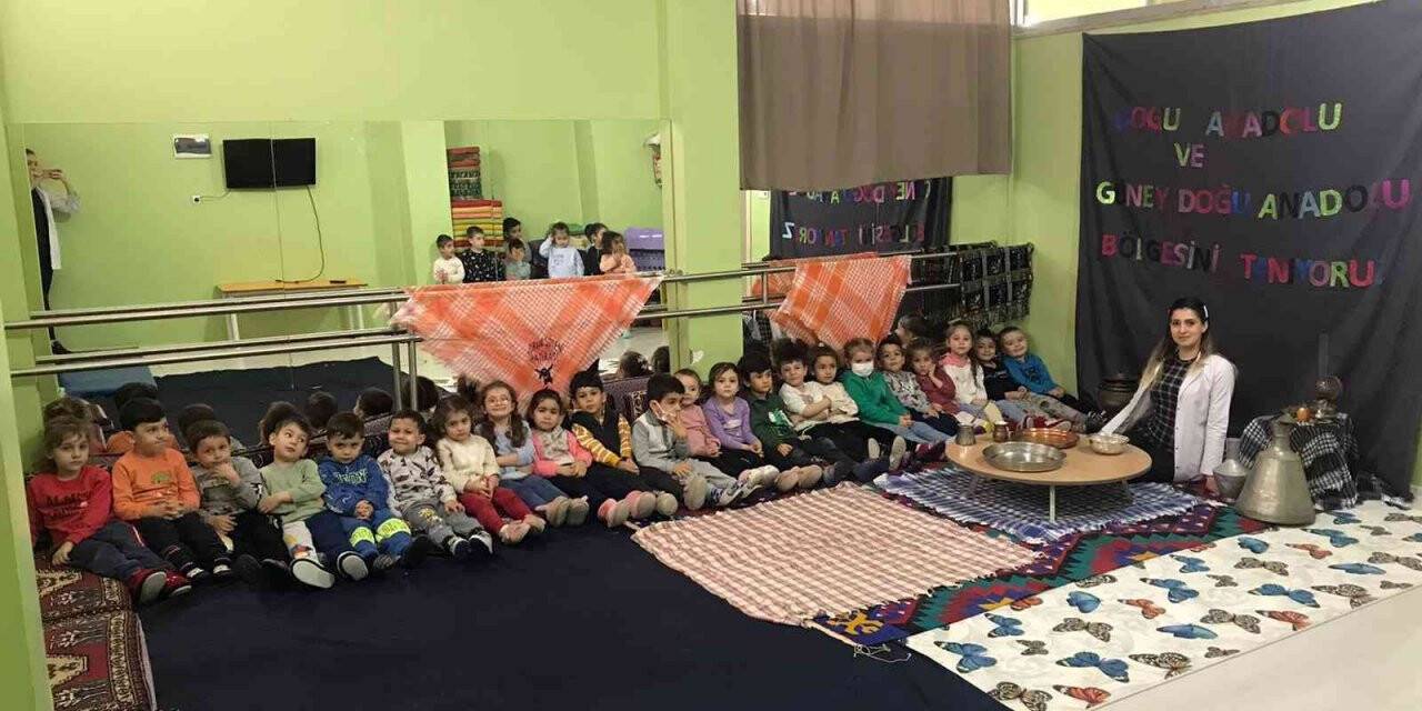 Minik öğrenciler Güneydoğu Anadolu’nun kültürünü yaşayarak öğrendi