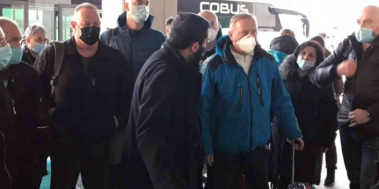 AGİT personelleri Soçi’den İstanbul’a geldi