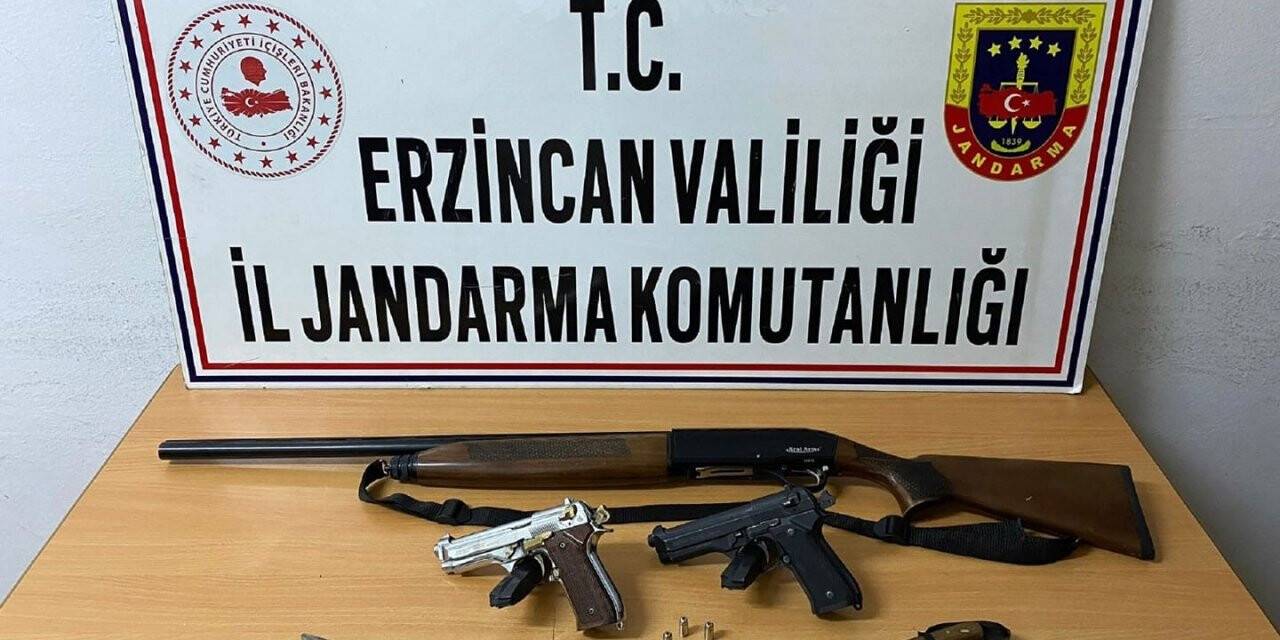 Çalıntı silahlar ele geçirildi
