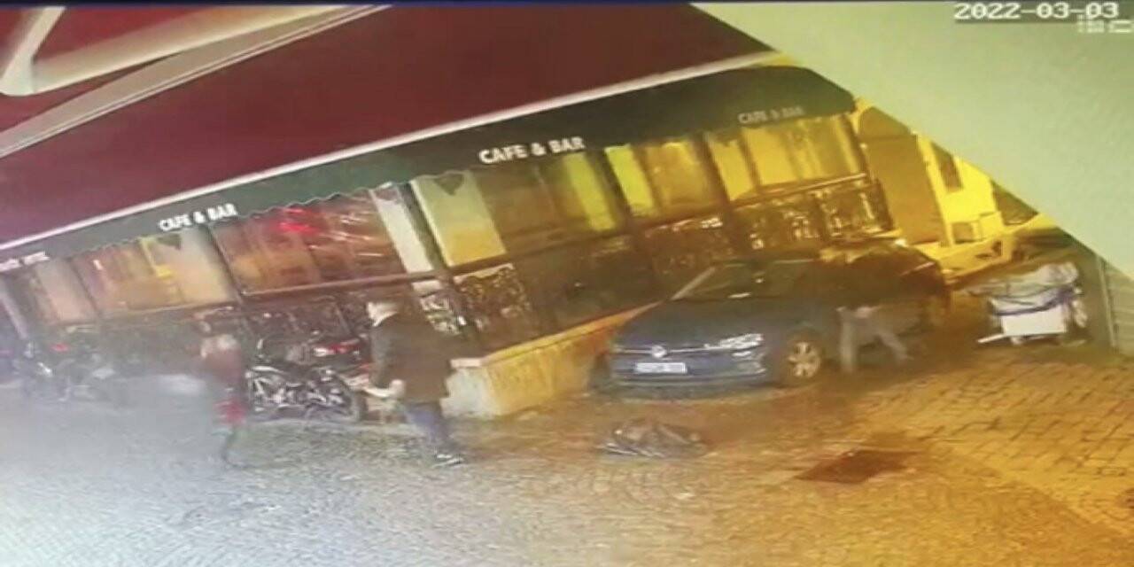 Ortaköy’de otelden düşerek ölen kadının eşiyle tartıştığı görüntüler ortaya çıktı