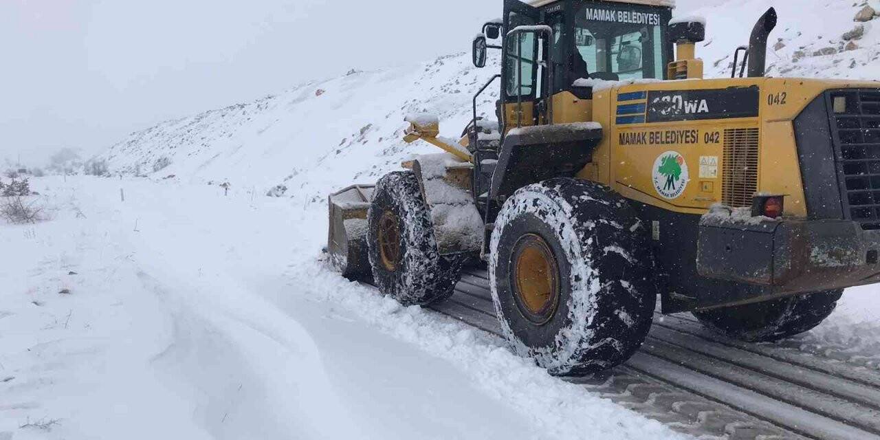 Mamak’ta kar teyakkuzu