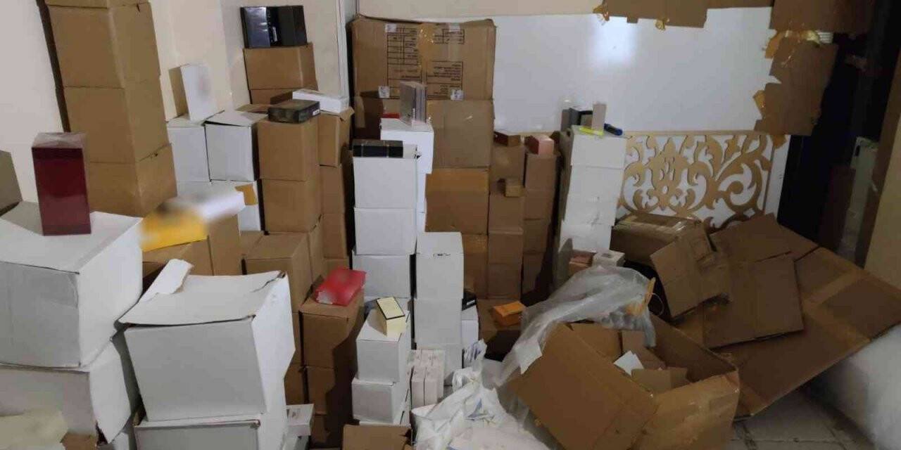 İstanbul’da sahte parfüm operasyonunda 3 kişi gözaltına alındı