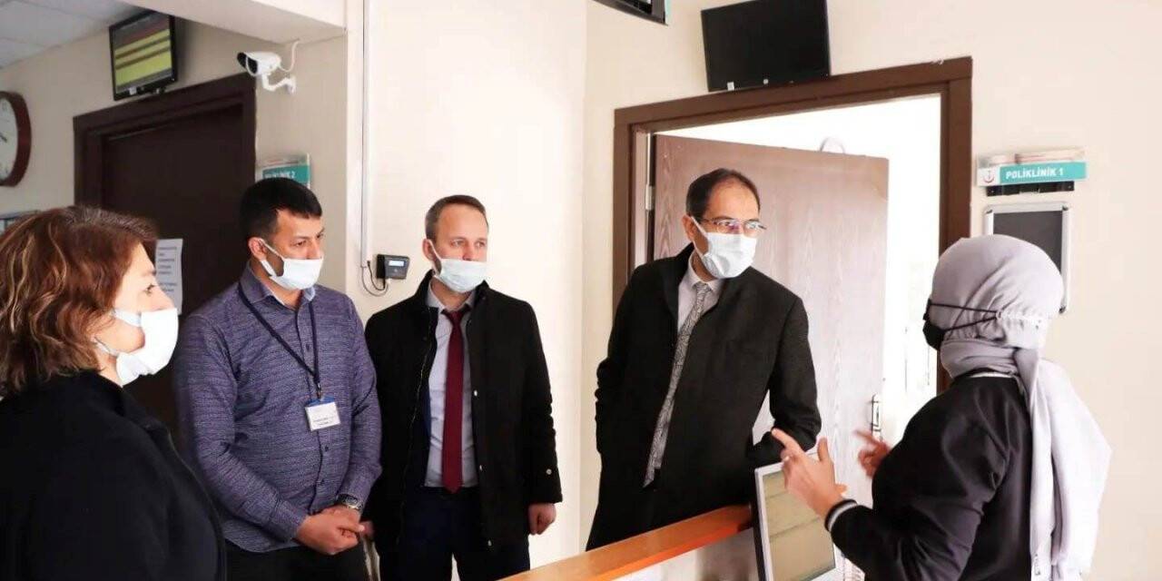 Sağlık Müdürü Erşan’dan, Yoncalı Fizik Tedavi ve Rehabilitasyon Hastanesi’ne ziyaret
