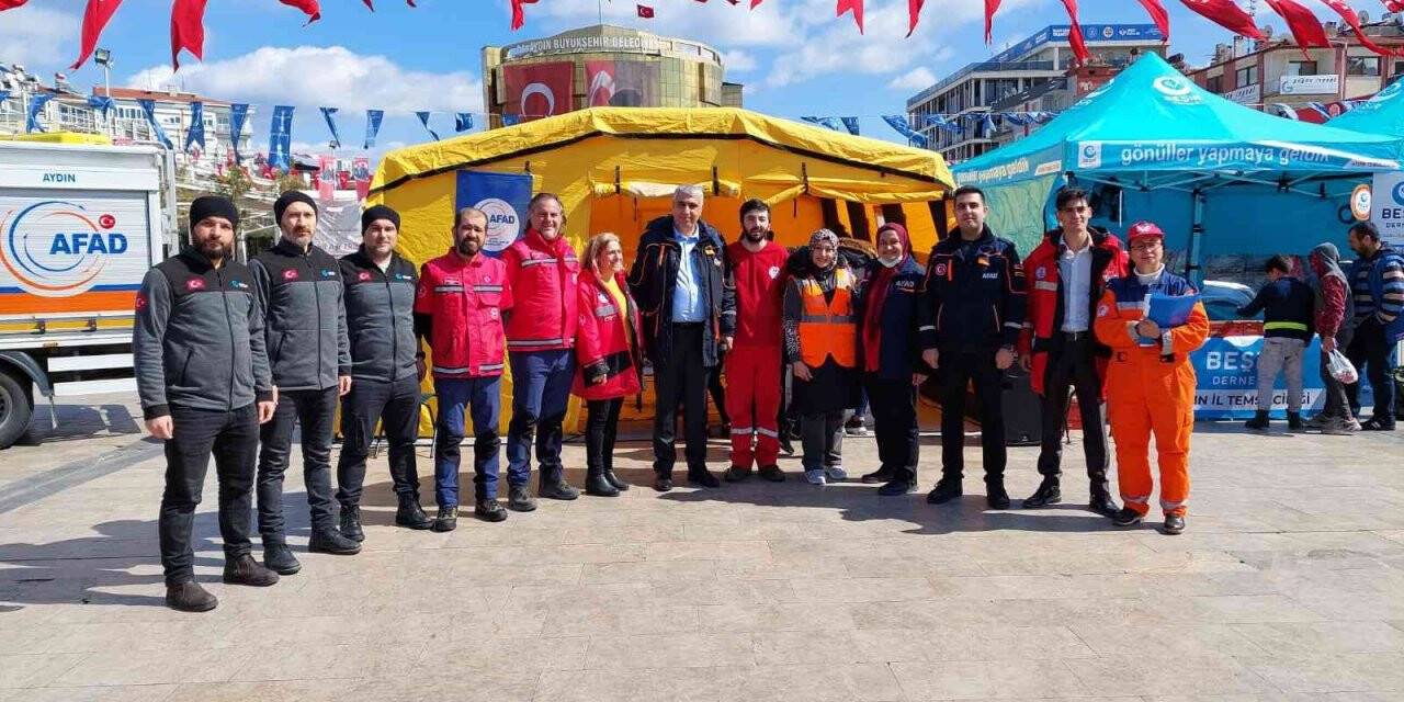 Aydın’da depreme dikkat çekildi