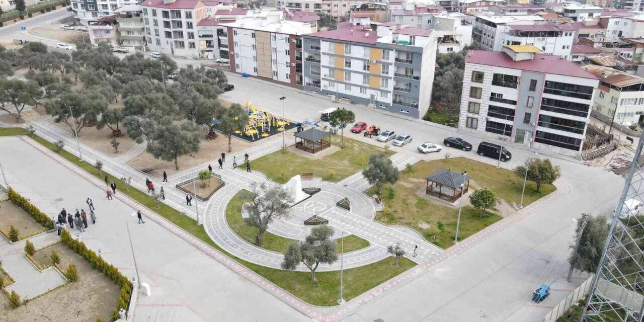 Nazilli Süleyman Demirel Parkı’nda çalışmalar tamamlandı