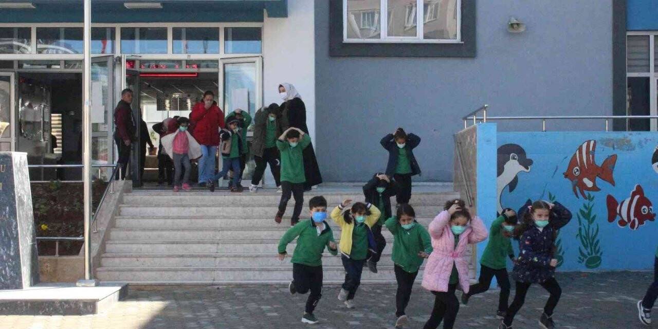 Kilis’te deprem tatbikatı