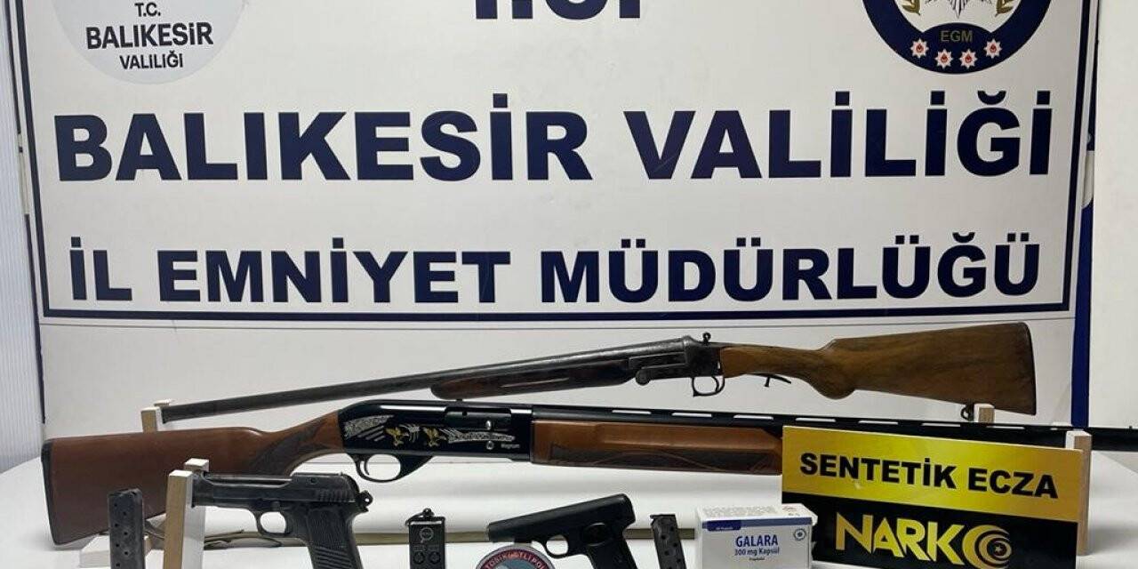Balıkesir’de polis ve jandarma suçlulara göz açtırmıyor