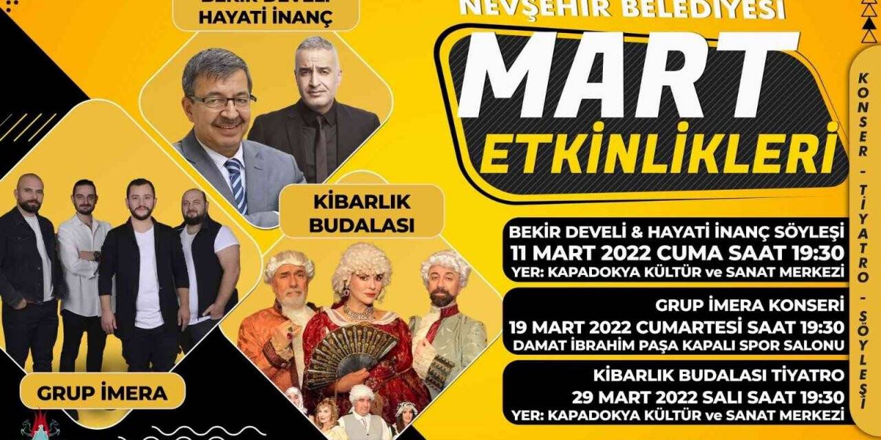 Nevşehir’de Kültür ve Sanat rüzgarı esecek