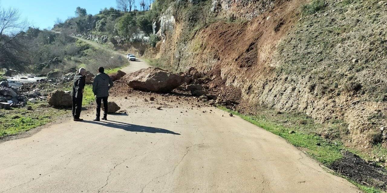 Osmaniye’de aşırı yağışlar heyelana neden oldu
