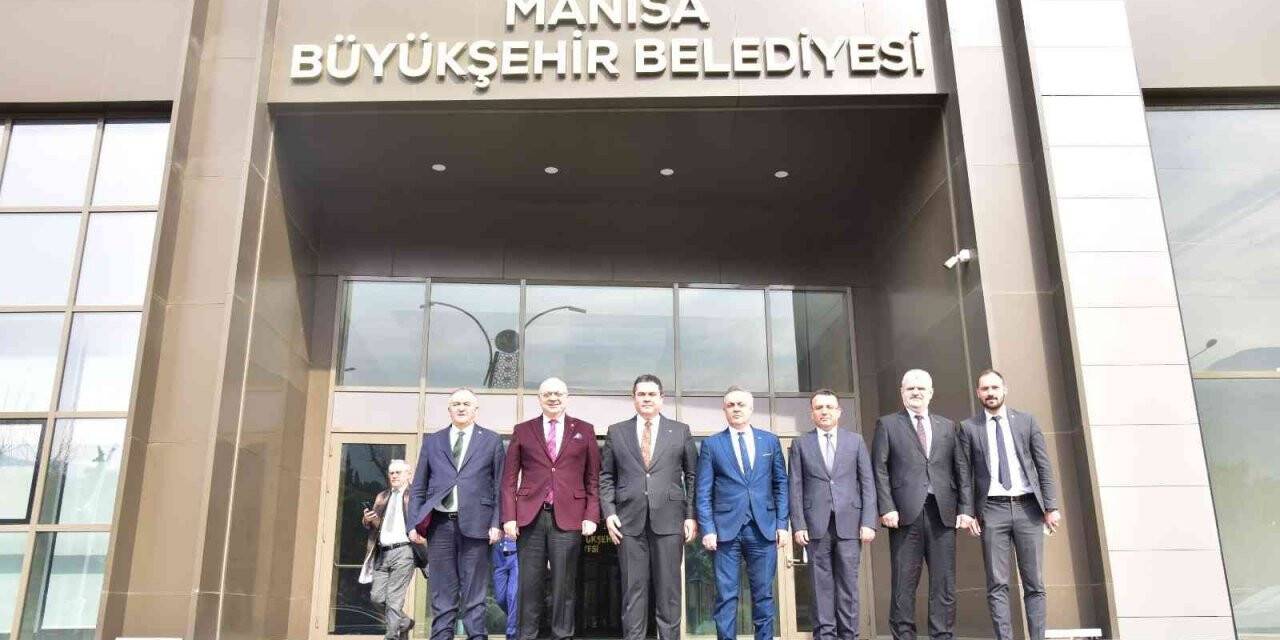 Başkan Ergün, MHP heyetini ağırladı