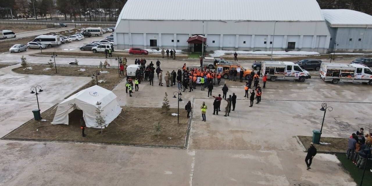 Bayburt’ta deprem tatbikatı