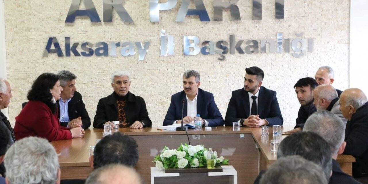 Başkan Altınsoy muhtarları dinledi