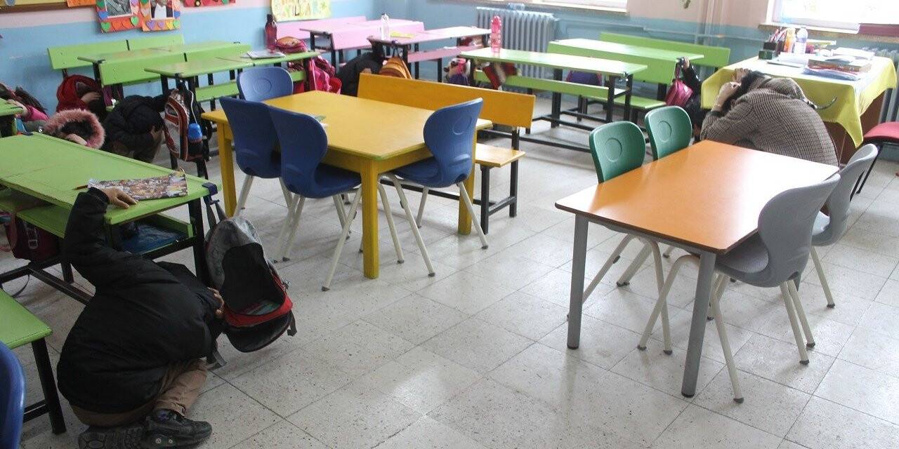 Manyas’ta tatbikat gerçeğini aratmadı