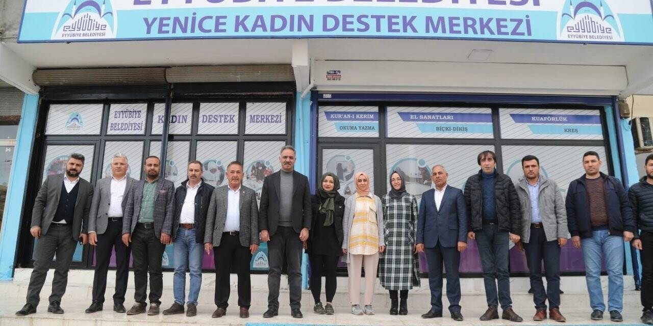 Eyyübiye’ye yeni bir kadın destek merkezi kuruluyor